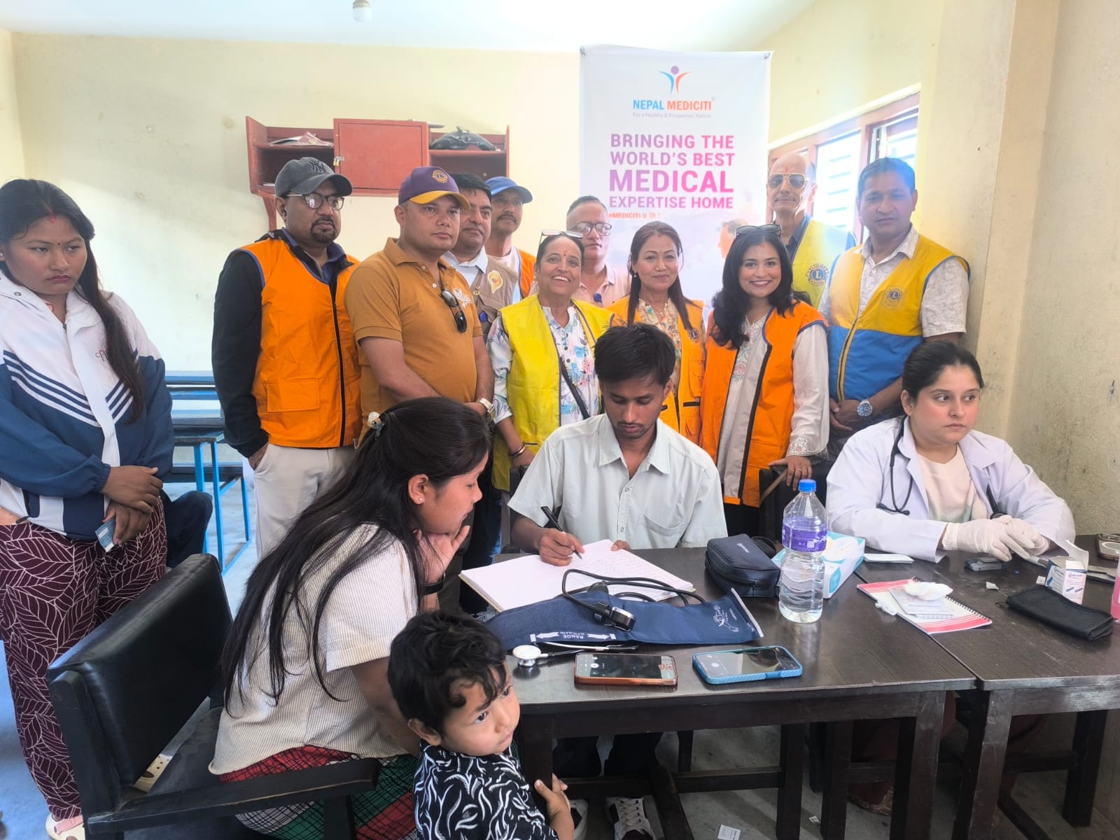 Nepal Mediciti and Lions International Conduct Health Screening Program at Jalpa Secondary School